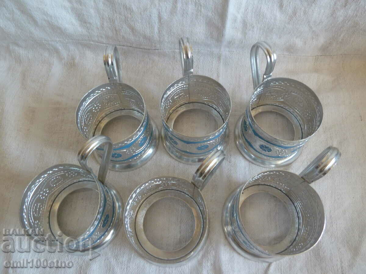 Set of 6 beautiful coasters - 5 Set of 6 beautiful coasters - 5