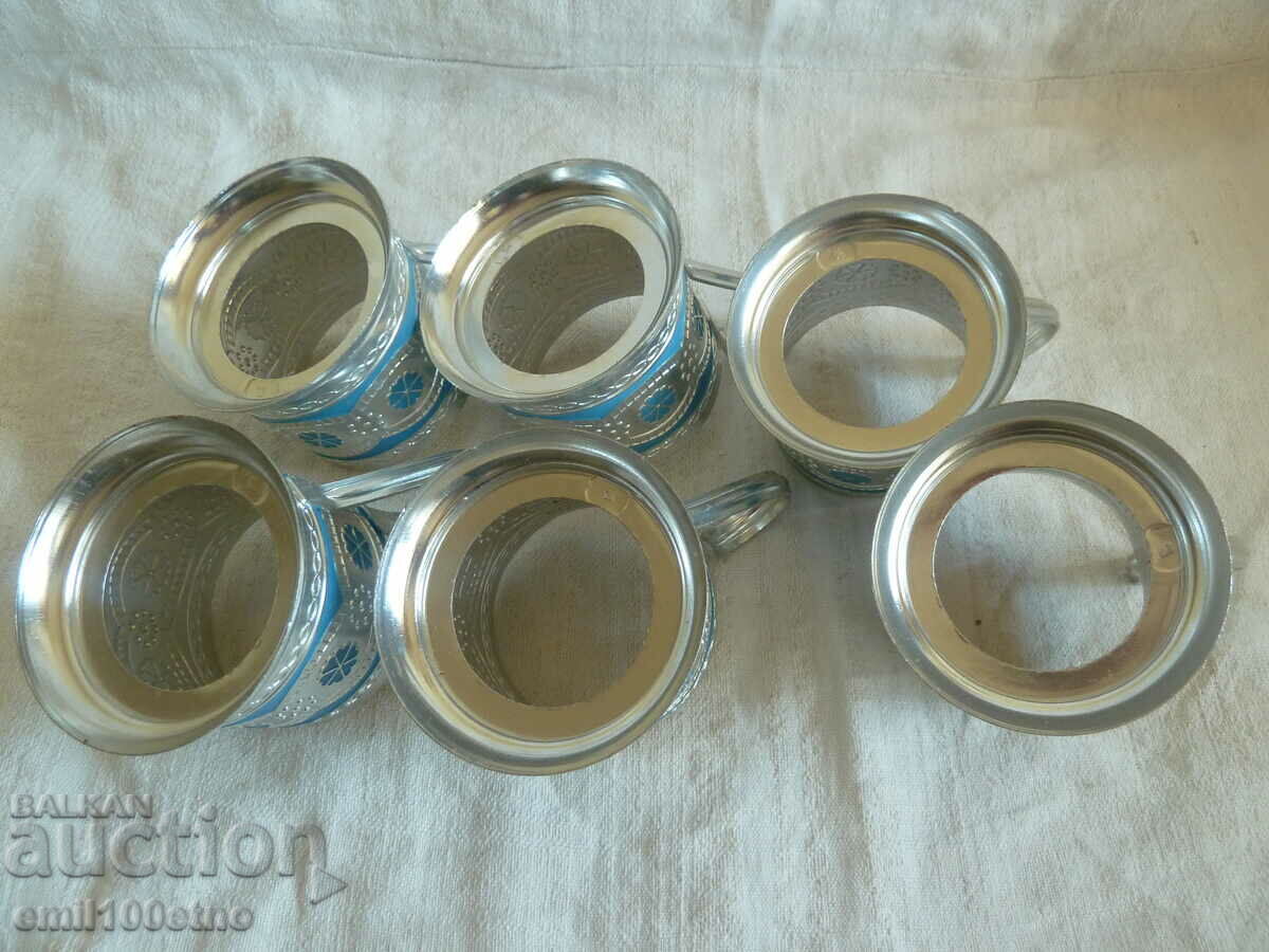 Set of 6 beautiful coasters - 6 Set of 6 beautiful coasters - 6