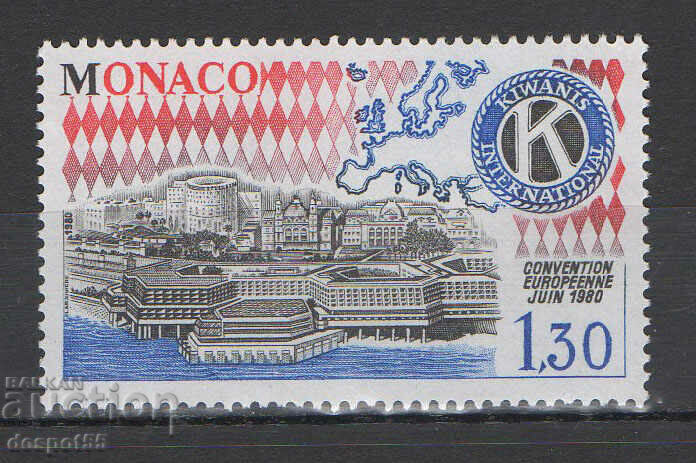 1980. Монако. Международна европейска конвенция Kiwanis.