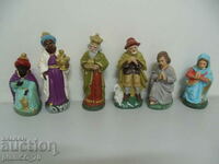 № * 6343 six old figurines