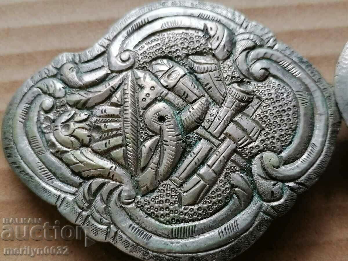 Revival silver buckles sachan buck chopraz - 5