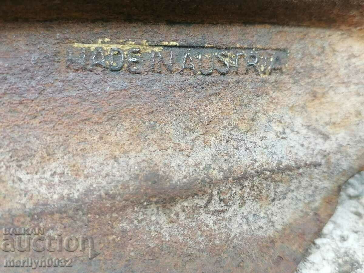 Hand-forged hair for cutting Austria-Hungary wrought iron - 6 Hand-forged hair for cutting Austria-Hungary wrought iron - 6