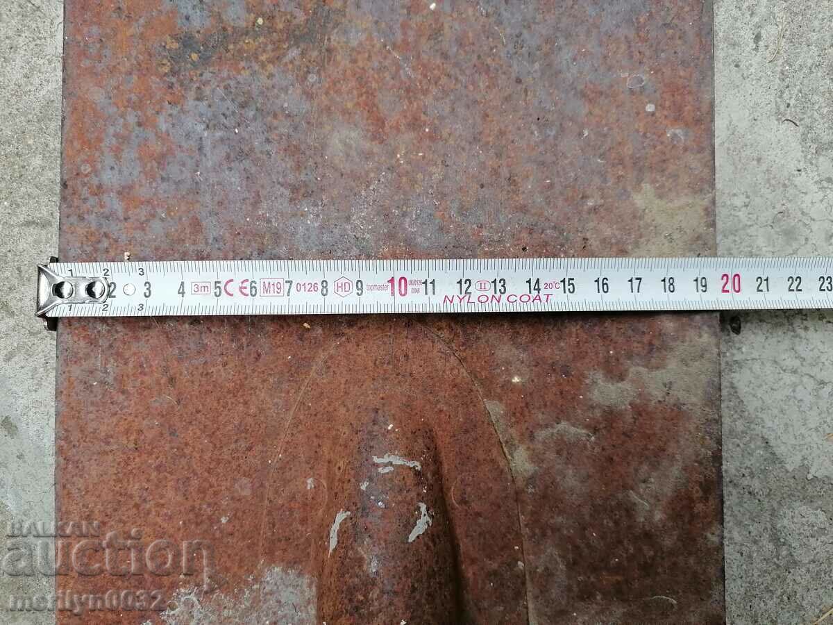 Old Shovel with wrought iron handle - 7 Old Shovel with wrought iron handle - 7