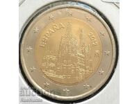 Spain. 2 euros 2012. St. Mary's Cathedral. UNC.