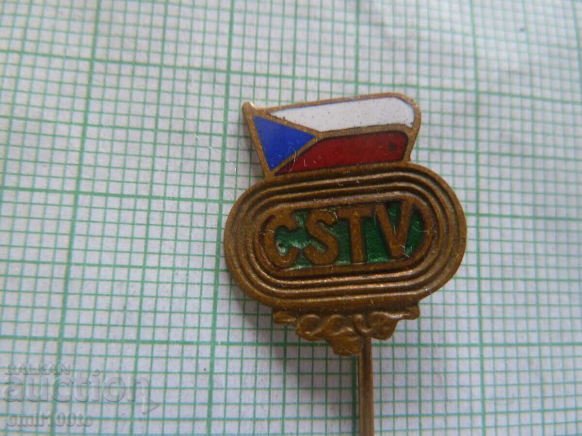 Insigna - Asociația Sportivă Cehoslovacă CSTV