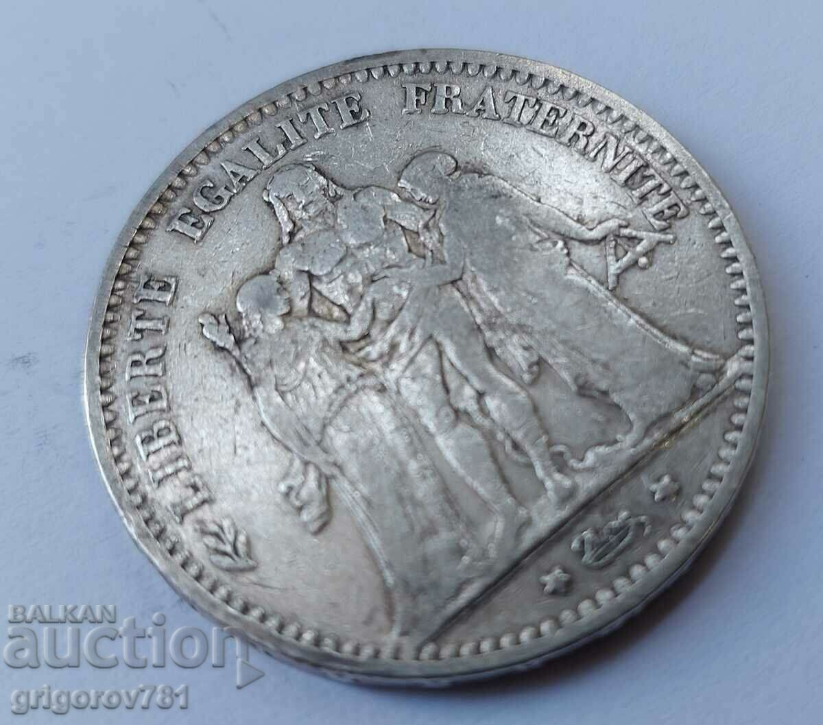 Ασημένιο 5 φράγκα Γαλλία 1874 Κ - ασημένιο νόμισμα # 45 - 6