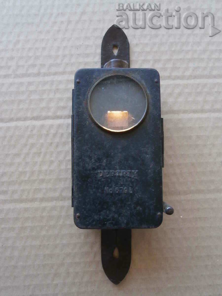 Wehrmacht commander's flashlight Pertrix No.679L flashlight WW2 WWII with price 125.00 BGN | € 63.91 Wehrmacht commander's flashlight Pertrix No.679L flashlight WW2 WWII with price 125.00 BGN | € 63.91