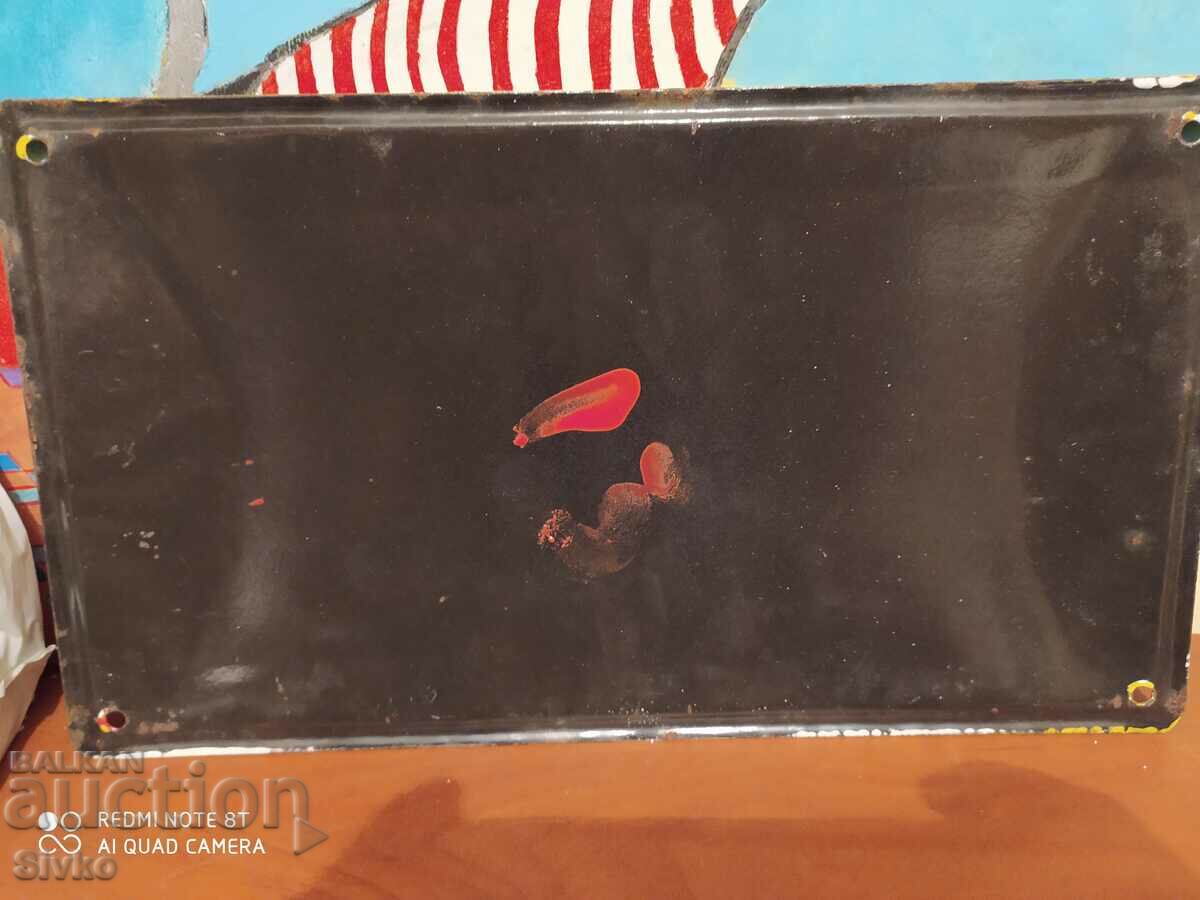 Auction Metal plate Use only good protective equipment and inst Auction Metal plate Use only good protective equipment and inst