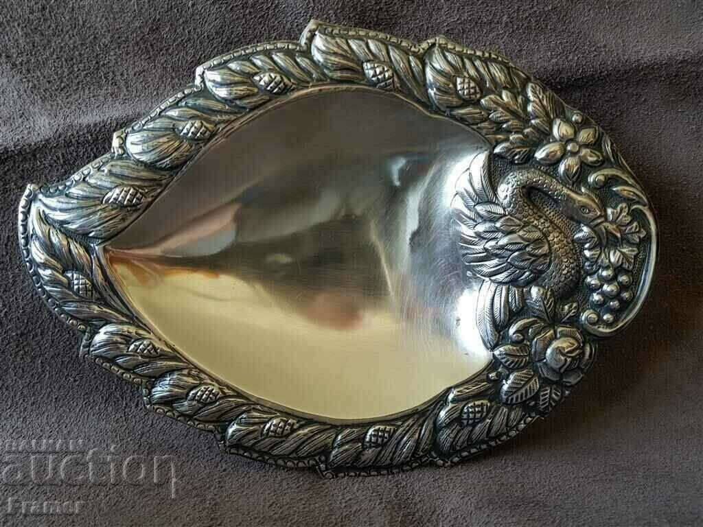 Auction Silver forged and double hammered Turkish delight bowl cup bowl Auction Silver forged and double hammered Turkish delight bowl cup bowl