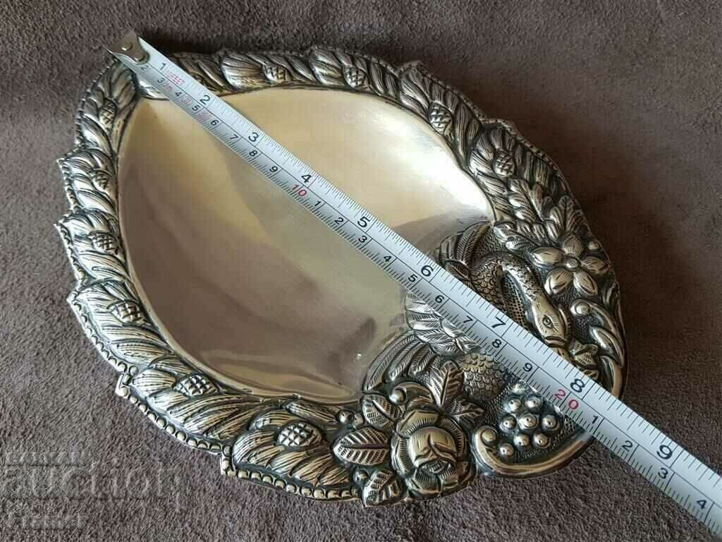 Ασημένιο σφυρήλατο και διπλό σφυρήλατο μπολ λουκούμι κύπελλο - 7 Ασημένιο σφυρήλατο και διπλό σφυρήλατο μπολ λουκούμι κύπελλο - 7