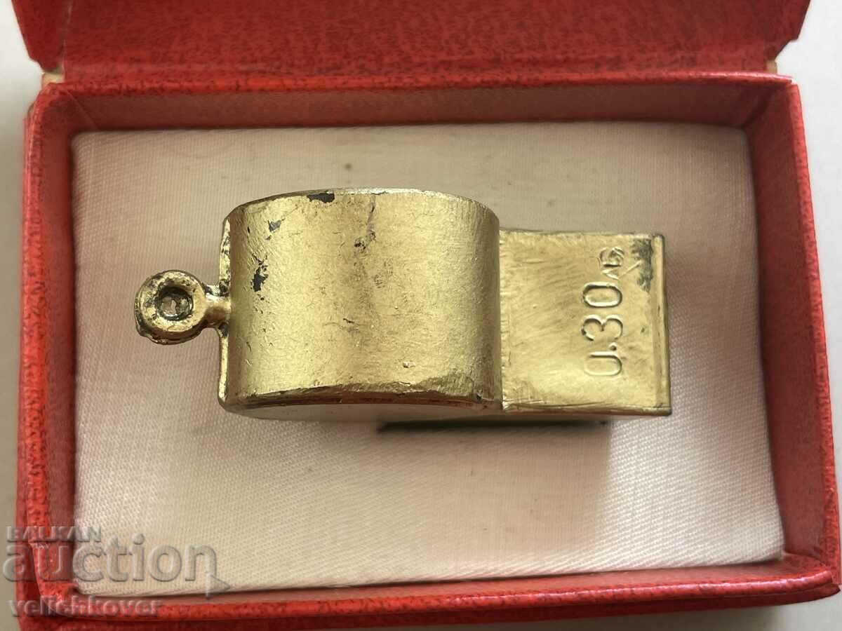 Auction 32527 Bulgaria sign Golden Whistle CSKA Volleyball Auction 32527 Bulgaria sign Golden Whistle CSKA Volleyball