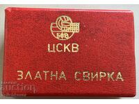32527 Bulgaria sign Golden Whistle CSKA Volleyball