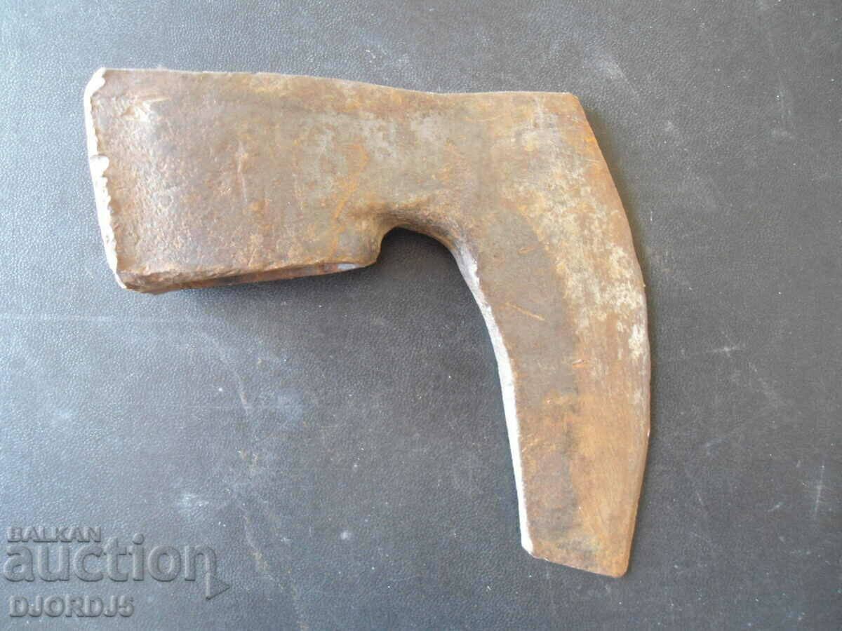 Old ax, ax, marking with price 10.00 BGN | € 5.11 Old ax, ax, marking with price 10.00 BGN | € 5.11