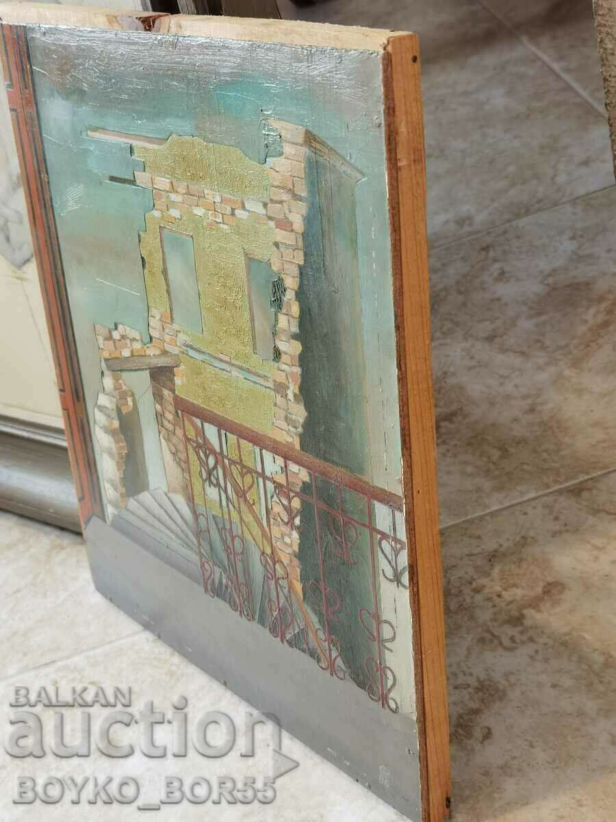 Painting by the Ruse Artist Stoycho Rusinov (1943-2020) - 6 Painting by the Ruse Artist Stoycho Rusinov (1943-2020) - 6