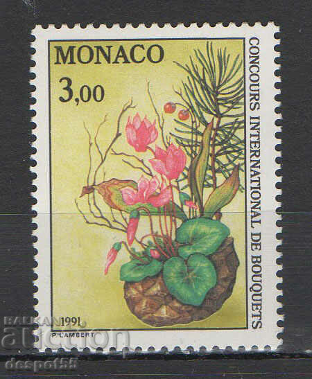 1991. Monaco. Expoziție de flori la Monte Carlo.