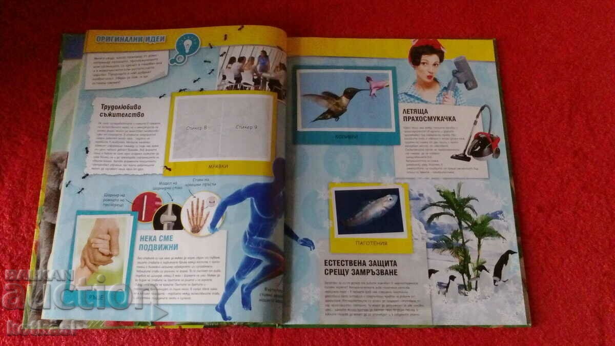 Auction Old book Invented by nature Encyclopedia Auction Old book Invented by nature Encyclopedia