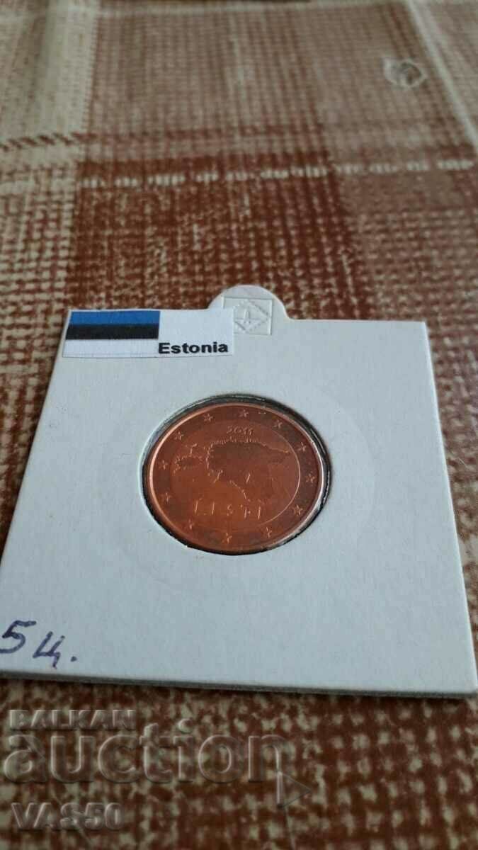 14. ESTONIA-5 cenți euro