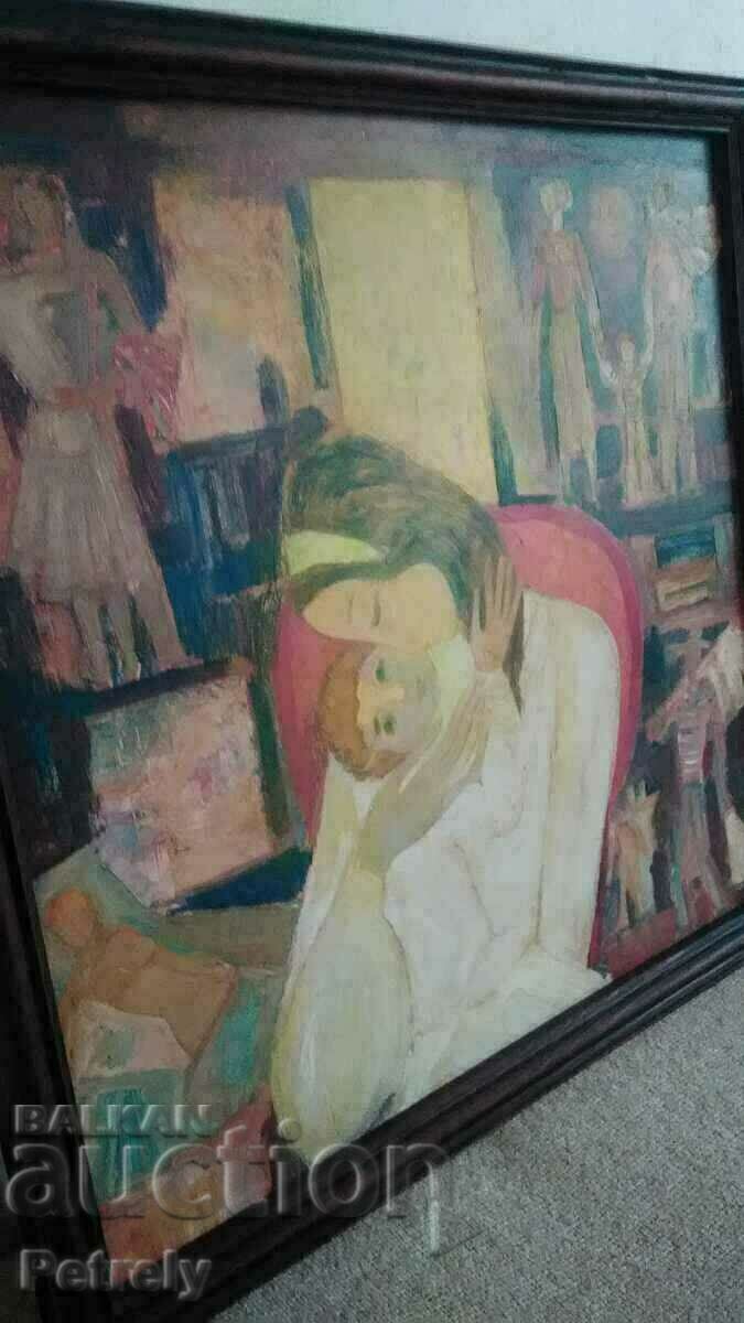 Painting by Hristo Panev with price 2500.00 BGN | € 1278.23 Painting by Hristo Panev with price 2500.00 BGN | € 1278.23