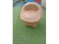 leather armchairs 2 pcs