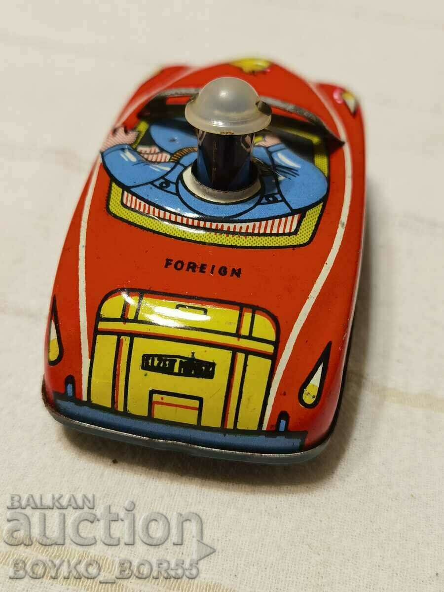 Delivery of Hungarian Soc Children's Mechanical Trolley Toy 1970s Delivery of Hungarian Soc Children's Mechanical Trolley Toy 1970s