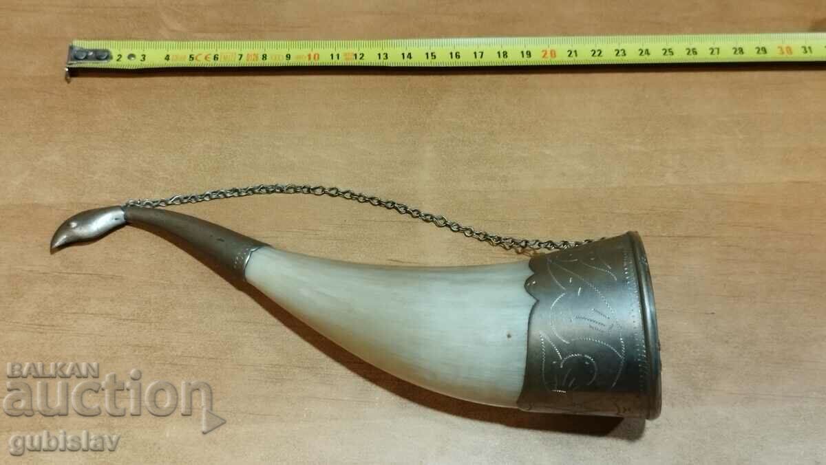 Old wall horn, souvenir, USSR