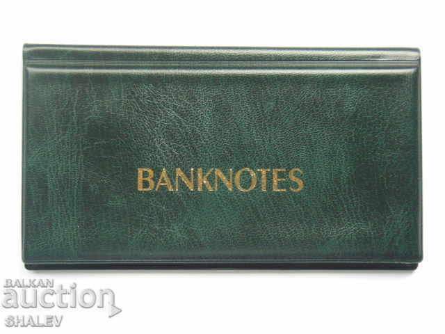Pocket album for banknotes up to 174 x 92 mm in size - 20 sheets. - 5 Pocket album for banknotes up to 174 x 92 mm in size - 20 sheets. - 5