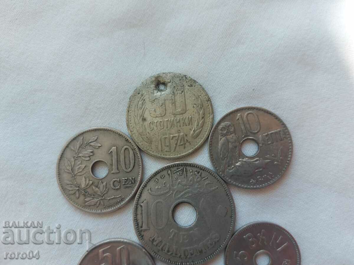 Auction COINS WITH HOLES Auction COINS WITH HOLES