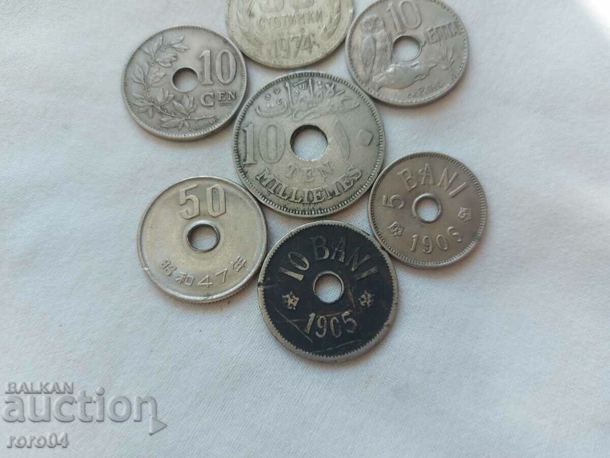Delivery of COINS WITH HOLES Delivery of COINS WITH HOLES