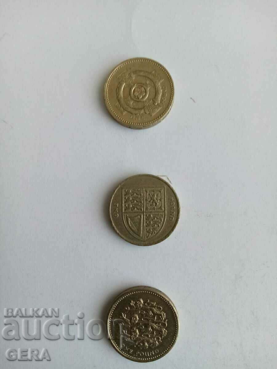 pounds from England