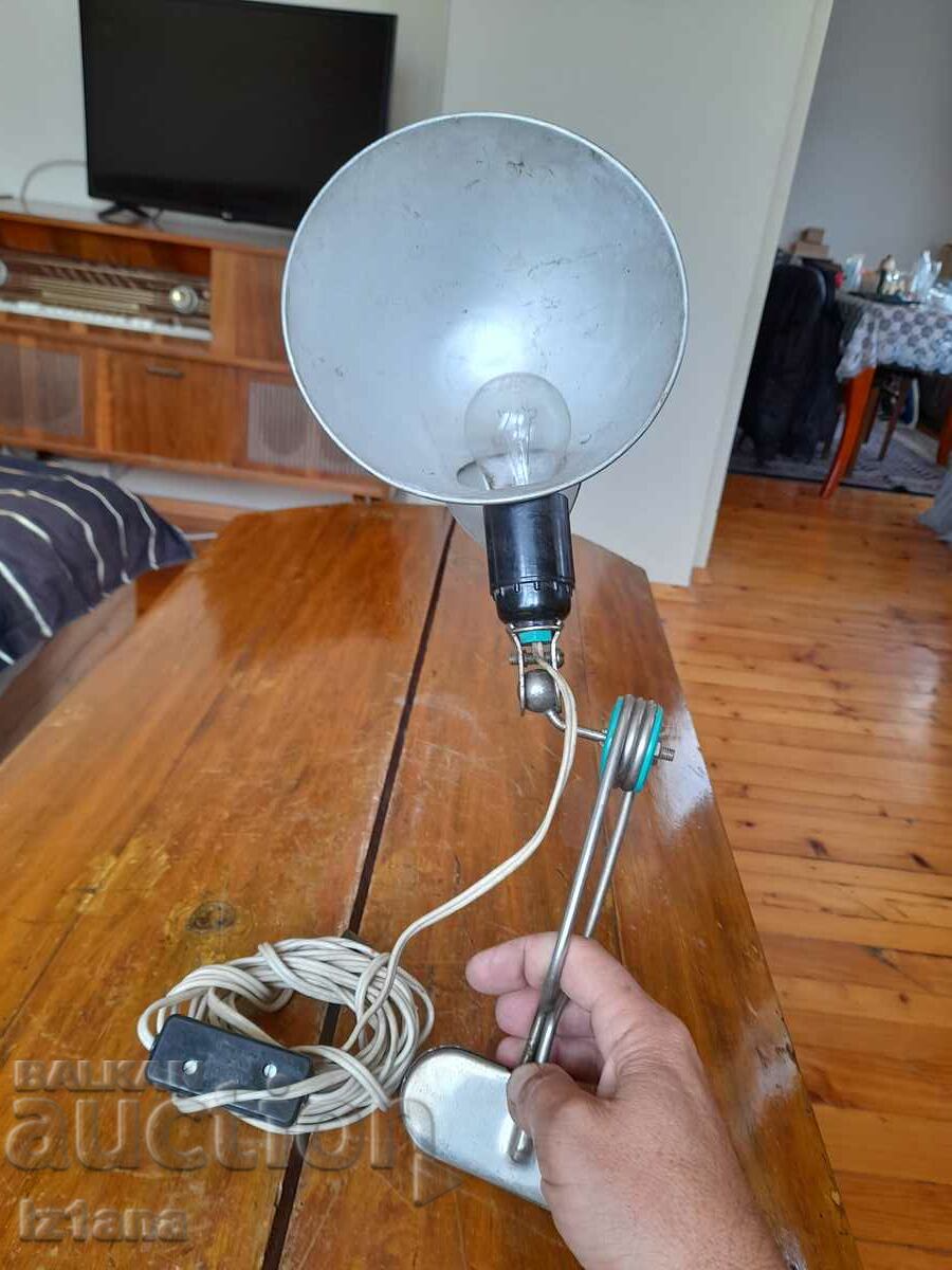 An old desk lamp with price 40.00 BGN | € 20.45