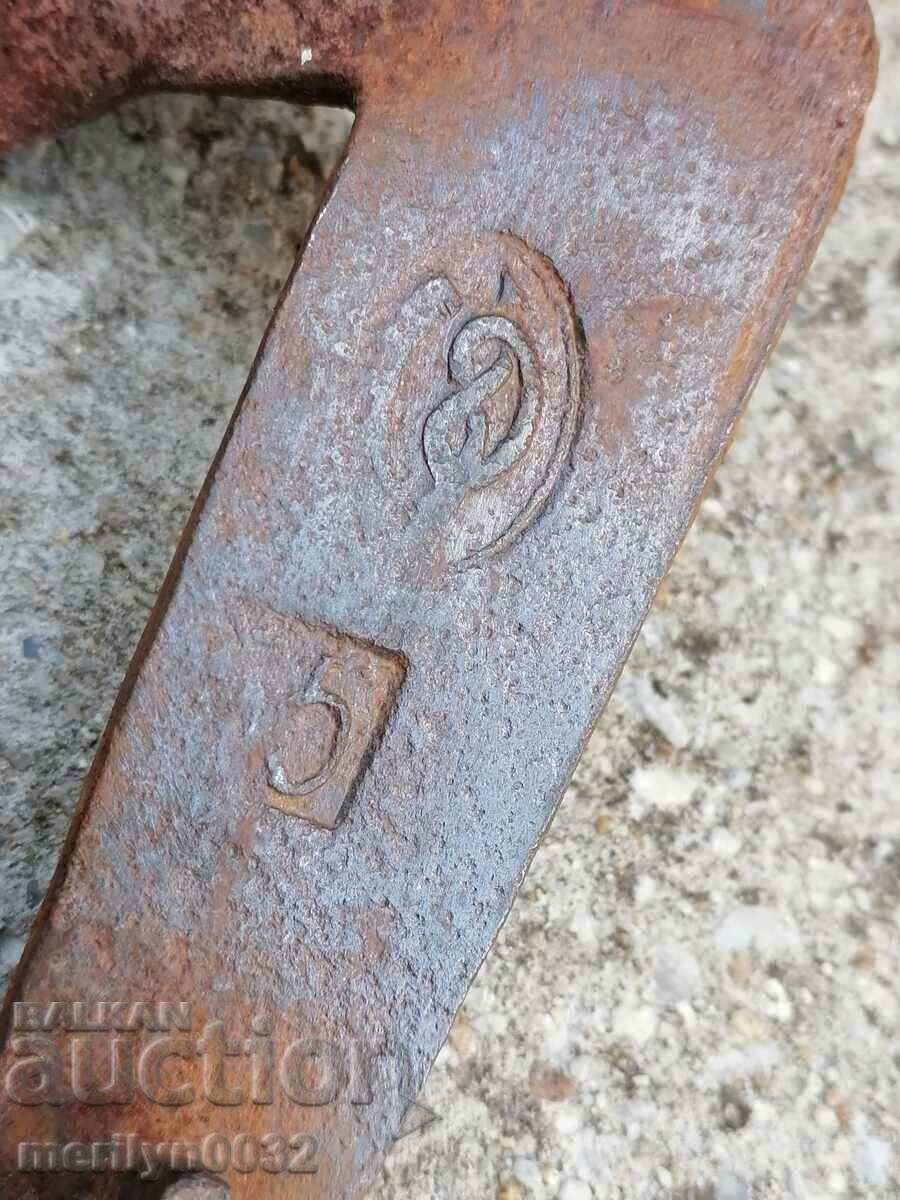 Hand-forged hair for cutting Austria-Hungary wrought iron - 6