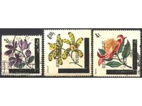 Επώνυμα γραμματόσημα Flora Flowers Overprints 1967 από το Μπουρούντι