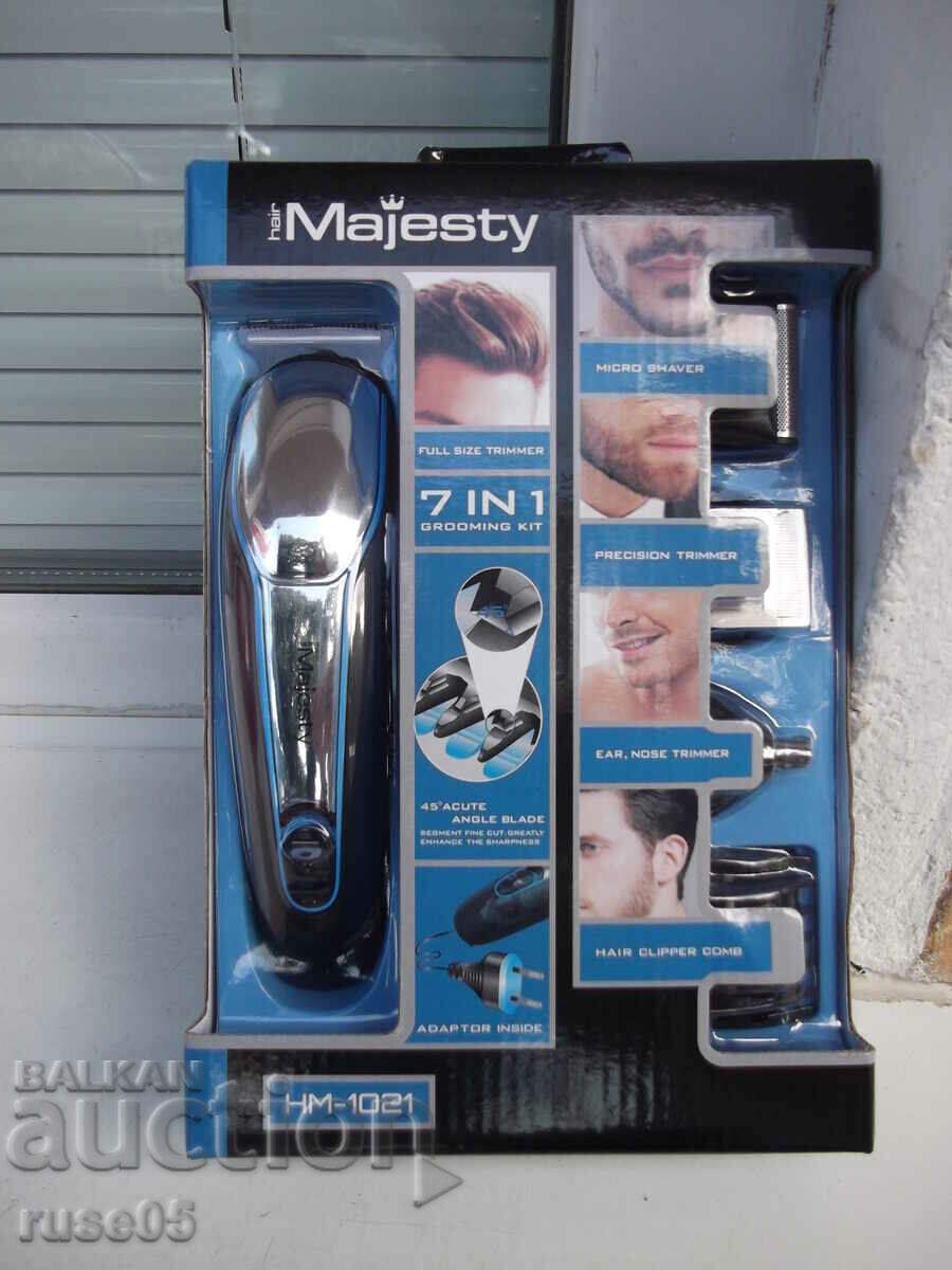 Hair clipper "Hair Majesty HM 1021" new