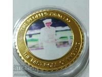 Gold-plated commemorative coin Princess Diana - REPLICA