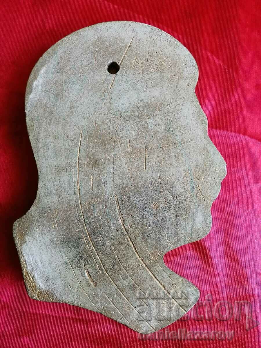 Auction STALIN, Bas-relief, Wall Plaque Auction STALIN, Bas-relief, Wall Plaque