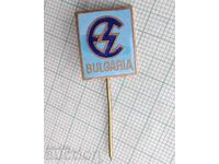 11230 Badge - Elprom Bulgaria - bronze enamel