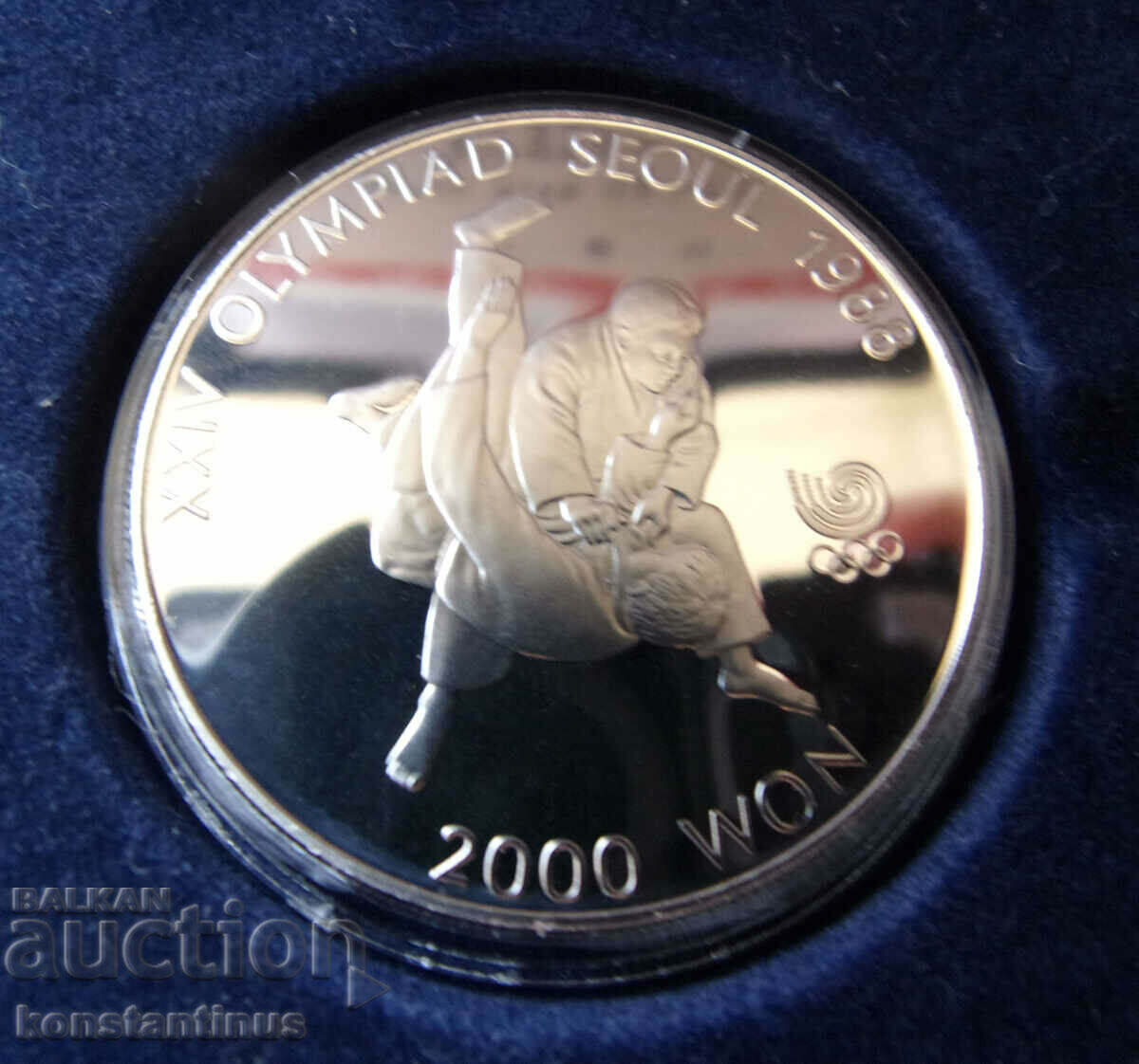 Korea Olympic Lot 1987 UNC PROOF Rar cu preț € 38.35 | 75.01 BGN