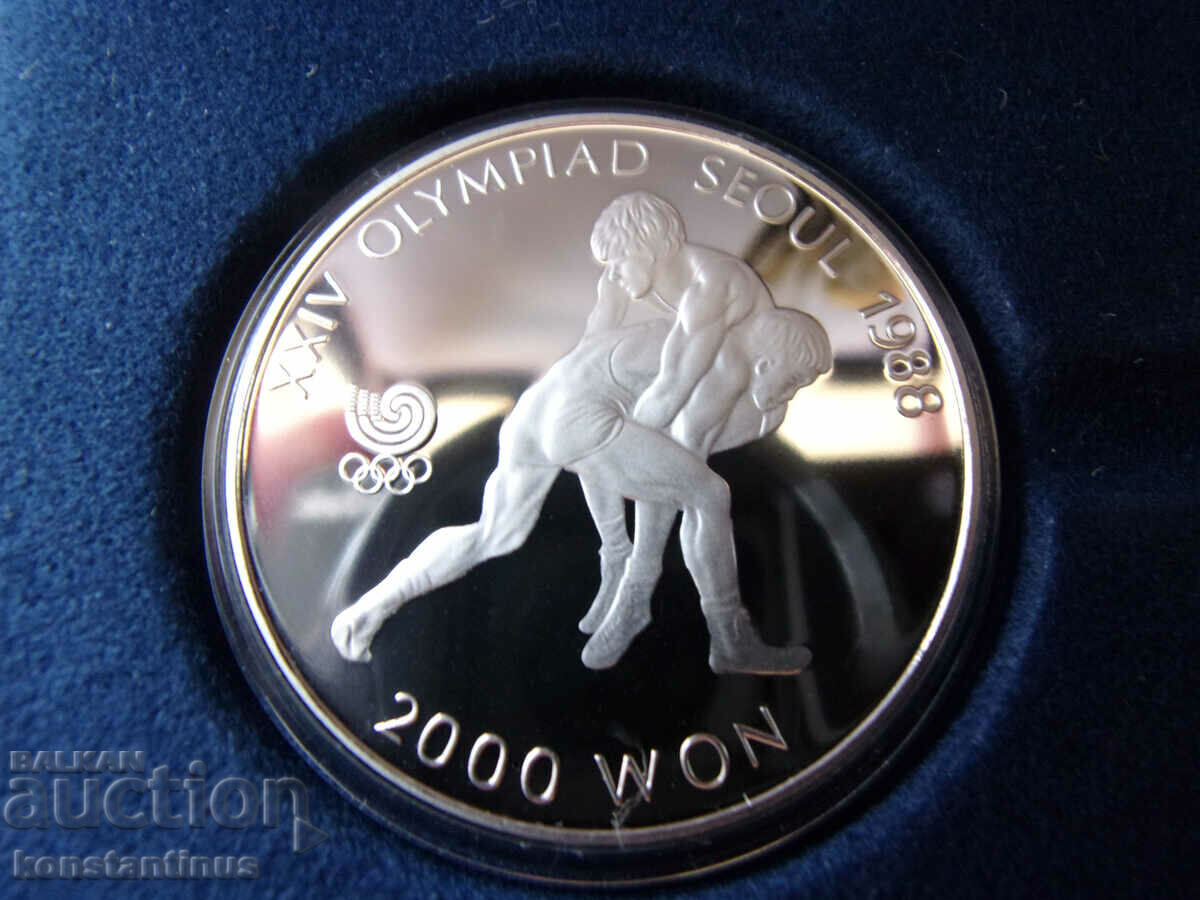 Korea Olympic Lot 1987 UNC PROOF Rar cu preț € 38.35 | 75.01 BGN