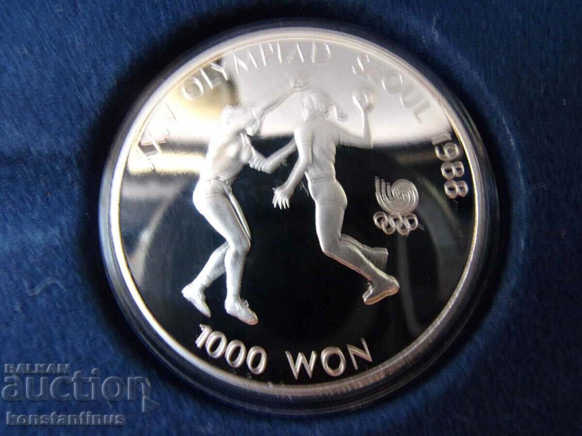 Licitație Korea Olympic Lot 1987 UNC PROOF Rar