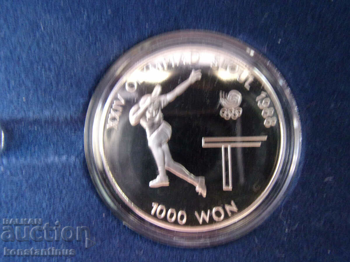 Licitație Korea Olympic Lot 1988 UNC PROOF Rar