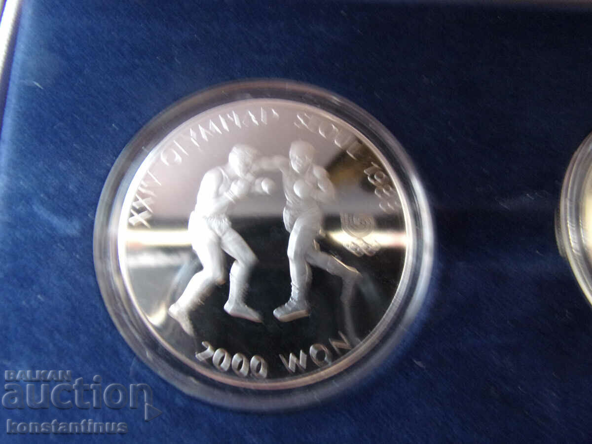 Korea Olympic Lot 1988 UNC PROOF Rar cu preț € 38.35 | 75.01 BGN