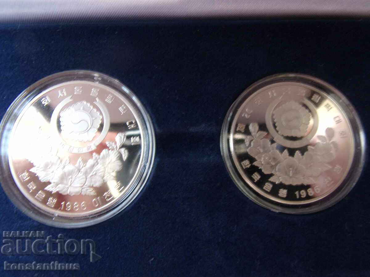 Korea Olympic Lot 1988 UNC PROOF Rar - 5