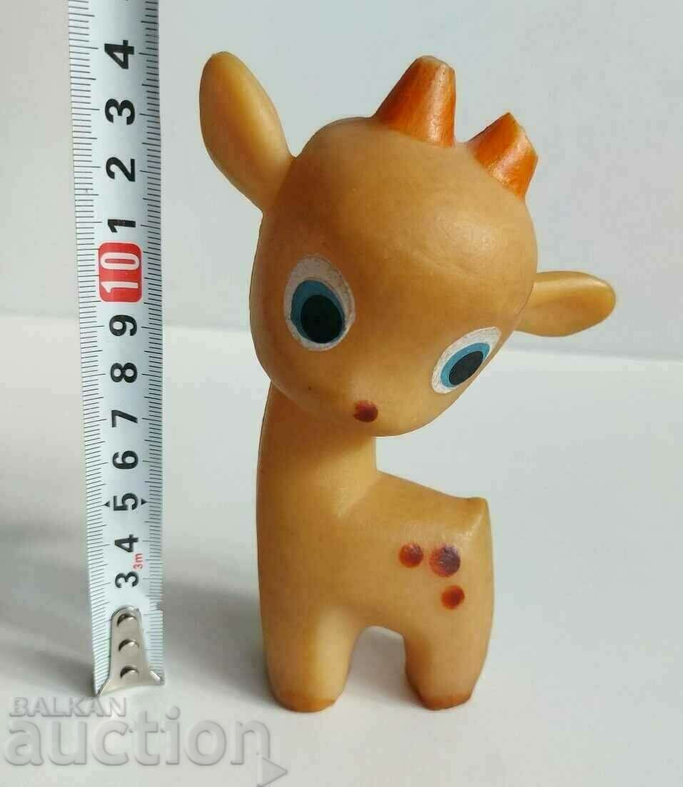 SOC CHILDREN'S RUBBER TOY GIRAFFE SOCA with price 5.00 BGN | € 2.56 SOC CHILDREN'S RUBBER TOY GIRAFFE SOCA with price 5.00 BGN | € 2.56