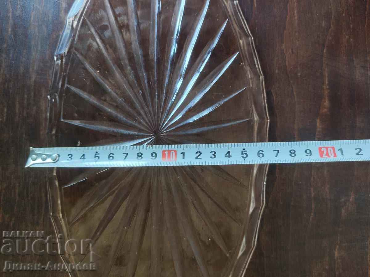 Παράδοση Δίσκος από μασίφ γυαλί