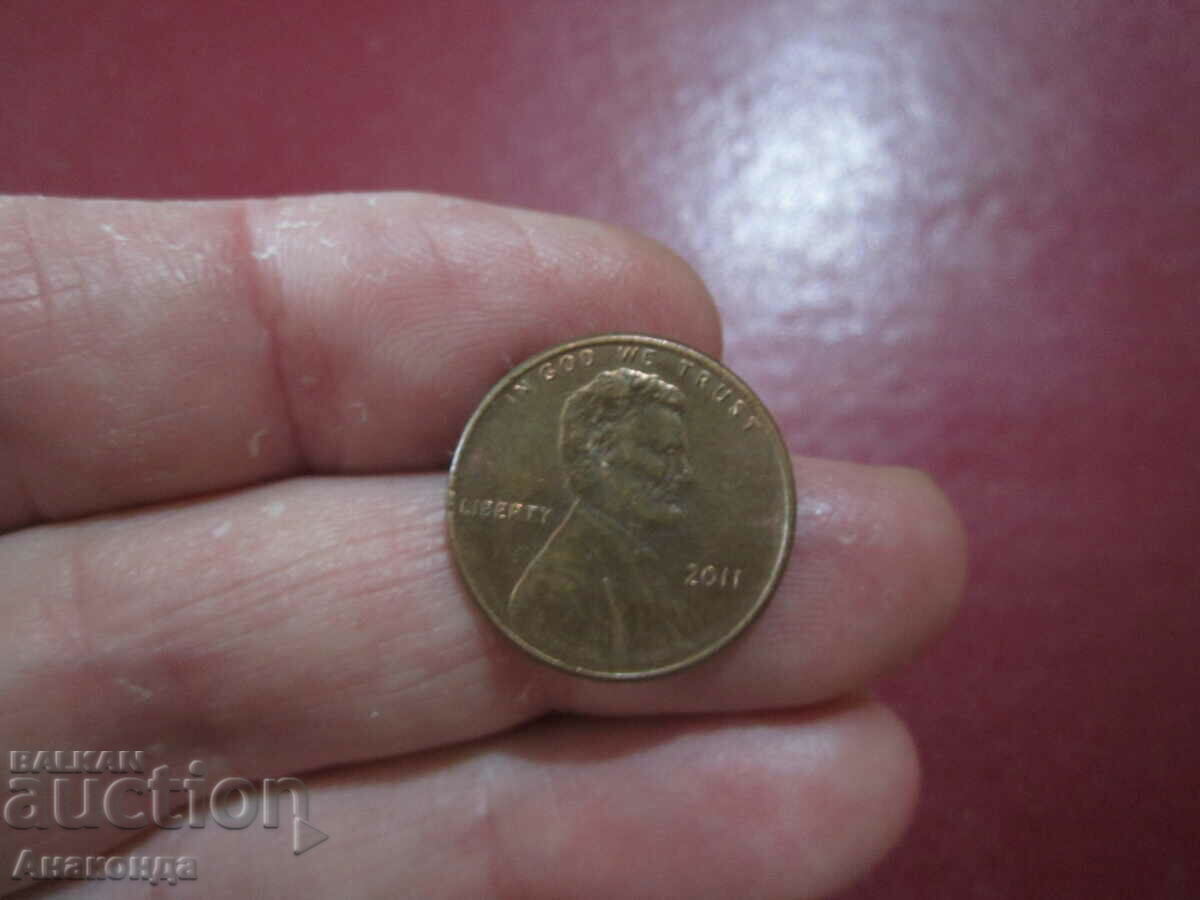 2011 US 1 cent