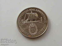 монета Олдърни - 2 паунда 1992; Alderney, Олдерни