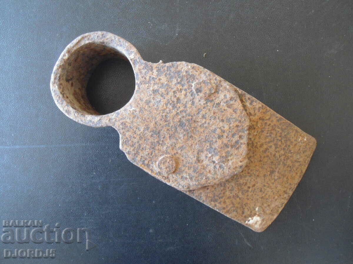 Old forged tool, chapa, riveted with price 3.00 BGN | € 1.53 Old forged tool, chapa, riveted with price 3.00 BGN | € 1.53