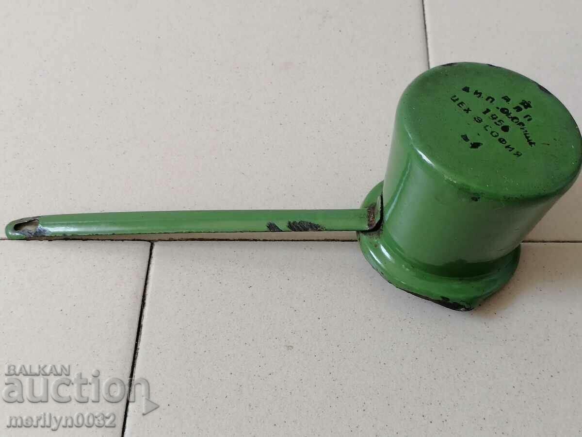 Delivery of Jeze enameled pot with enamel Delivery of Jeze enameled pot with enamel