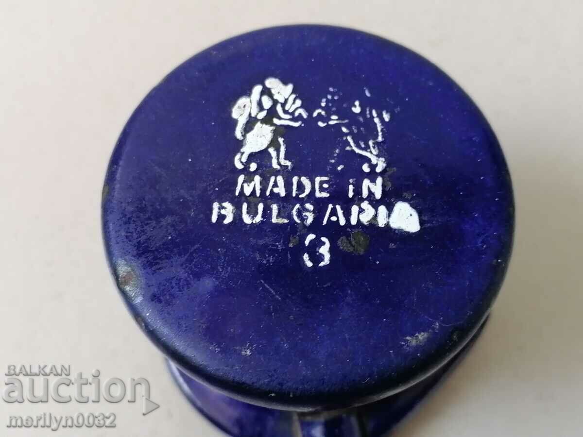 Auction Jeze enameled pot with enamel Auction Jeze enameled pot with enamel