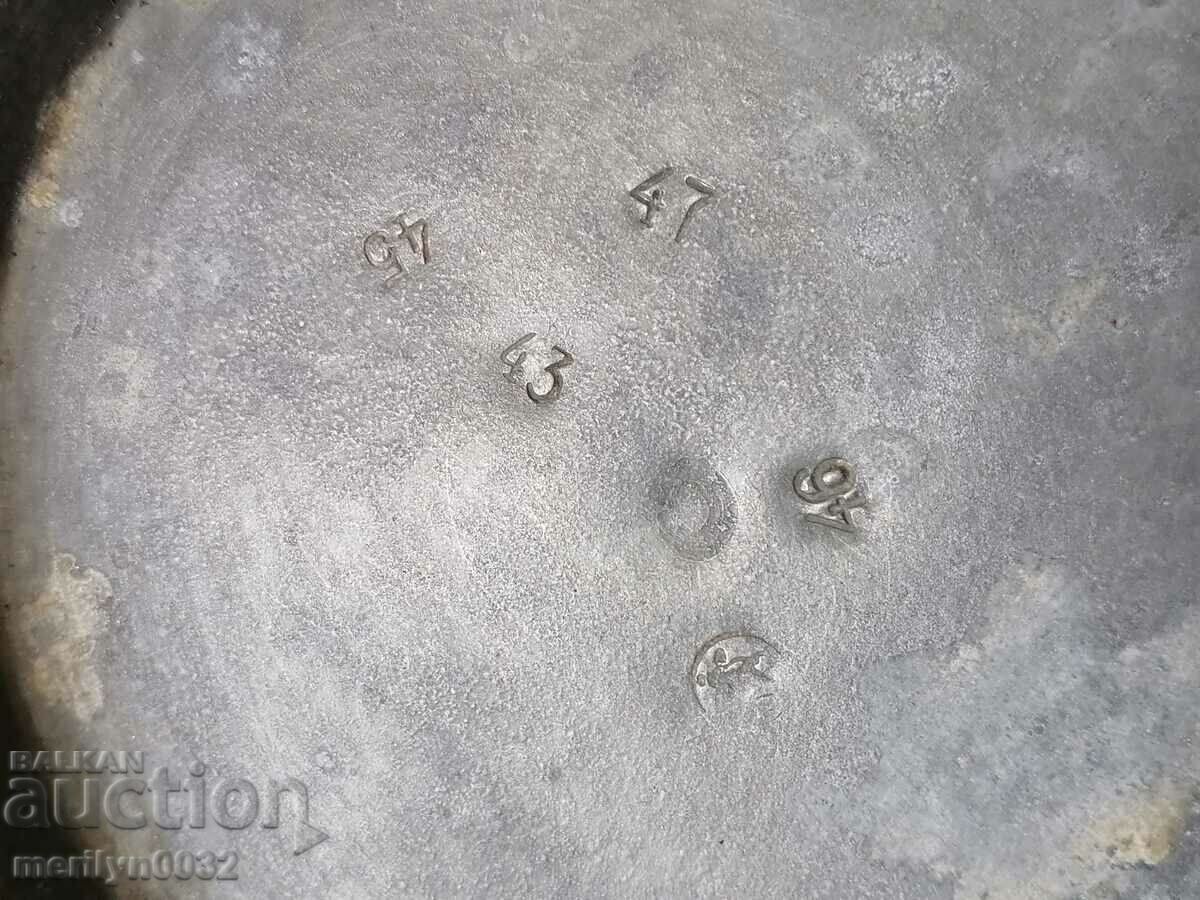 Auction Beg bowl with tax markings Ts-vo Bulgaria tas Auction Beg bowl with tax markings Ts-vo Bulgaria tas